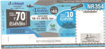 Nirmal Weekly Lottery held on 10.11.2023