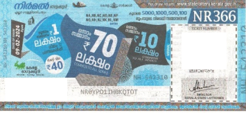 Nirmal Weekly Lottery held on 09.02.2024