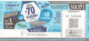 Nirmal Weekly Lottery held on 15.03.2024