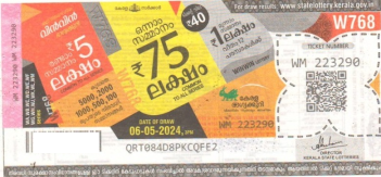 Win-win Weekly Lottery held on 06.05.2024