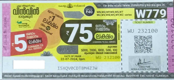 Win-win Weekly Lottery held on 22.07.2024