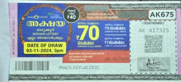   Lottery held on 03.11.2024