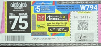  Lottery held on 04.11.2024