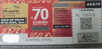   Lottery held on 01.12.2024