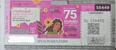 Sthree sakthi Weekly Lottery held on 07.01.2025