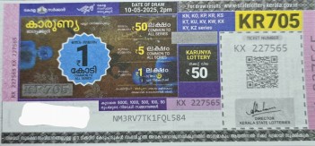 Karunya Weekly Lottery held on 10.05.2025