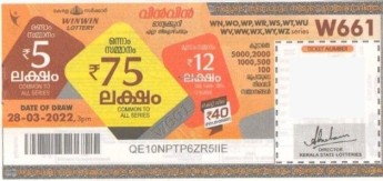 Win-win Weekly Lottery held on 28.03.2022