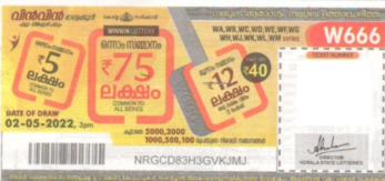 Win-win Weekly Lottery W-666 02.05.2022