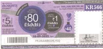 Karunya Weekly Lottery held on 10.09.2022