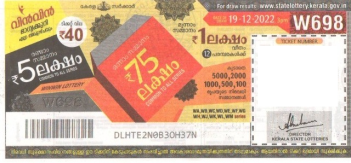 Win-win Weekly Lottery held on 19.12.2022