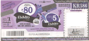 Karunya Weekly Lottery held on 28.01.2023