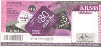 Karunya Weekly Lottery held on 11.02.2023