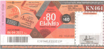 Karunya plus Weekly Lottery held on 06.04.2023