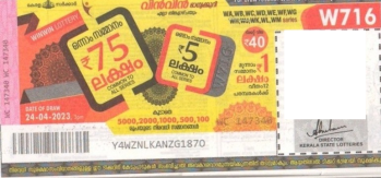 Win-win Weekly Lottery held on 24.04.2023