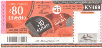 Karunya plus Weekly Lottery KN-469 11.05.2023