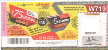 Win-win Weekly Lottery held on 22.05.2023