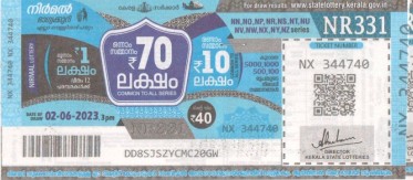 Nirmal Weekly Lottery held on 02.06.2023
