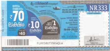 Nirmal Weekly Lottery held on 16.06.2023