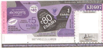 Karunya Weekly Lottery held on 24.06.2023