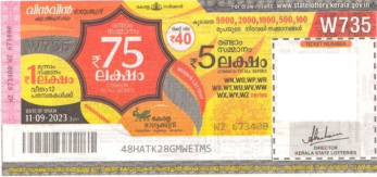 Win-win Weekly Lottery held on 11.09.2023